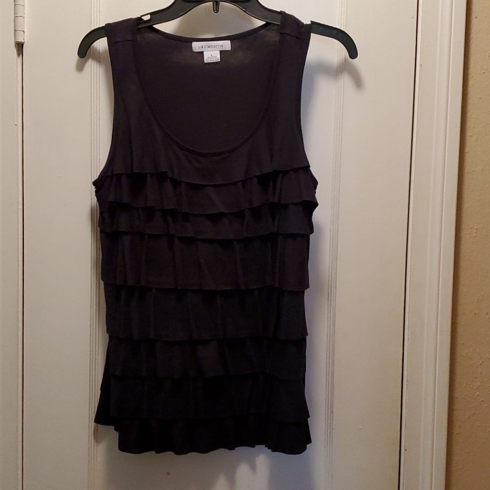 Ladies Liz Claiborne sleeveless top